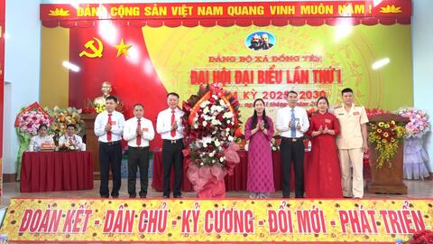 Đảng bộ xã Đồng Yên tổ chức thành công Đại hội Đại biểu lần thứ I, nhiệm kỳ 2025-2030