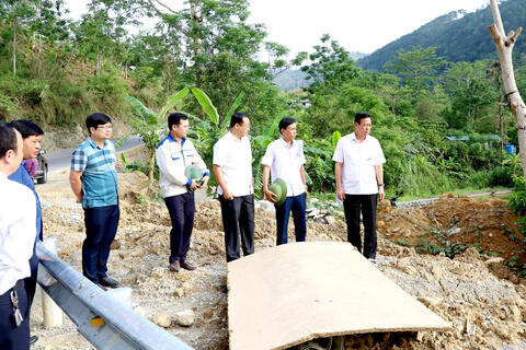 Chủ tịch UBND tỉnh Nguyễn Văn Sơn kiểm tra tiến độ dự án ĐT.176