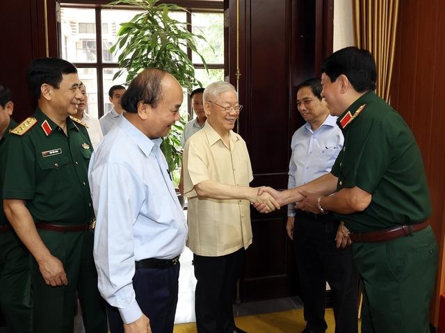 Tổng Bí thư Nguyễn Phú Trọng chủ trì Hội nghị Quân ủy Trung ương lần thứ tư - Ảnh 3.