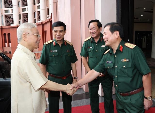 Tổng Bí thư Nguyễn Phú Trọng chủ trì Hội nghị Quân ủy Trung ương lần thứ tư - Ảnh 2.