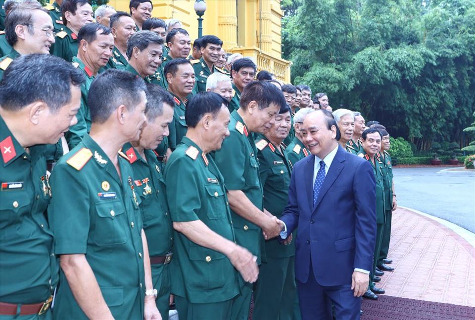 Chủ tịch nước tiếp đại biểu cựu chiến binh mặt trận Vị Xuyên – Hà Tuyên