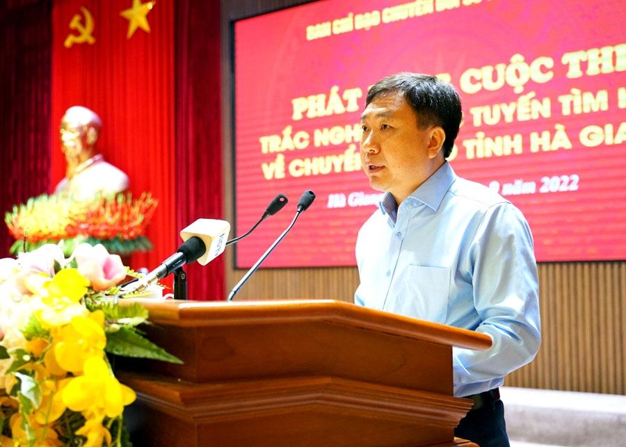 Phó Bí thư Tỉnh ủy Nguyễn Mạnh Dũng phát biểu chỉ đạo