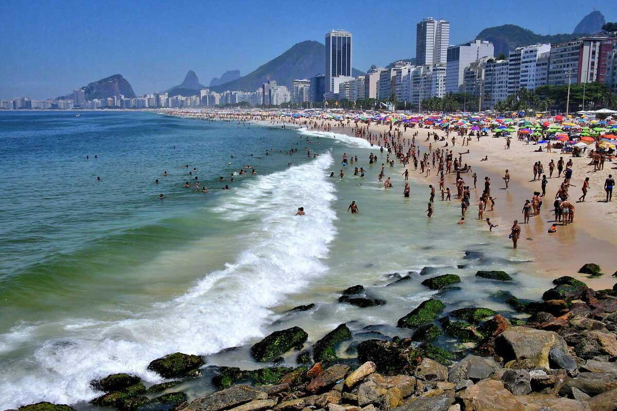 Bãi biển Copacabana, Brazil