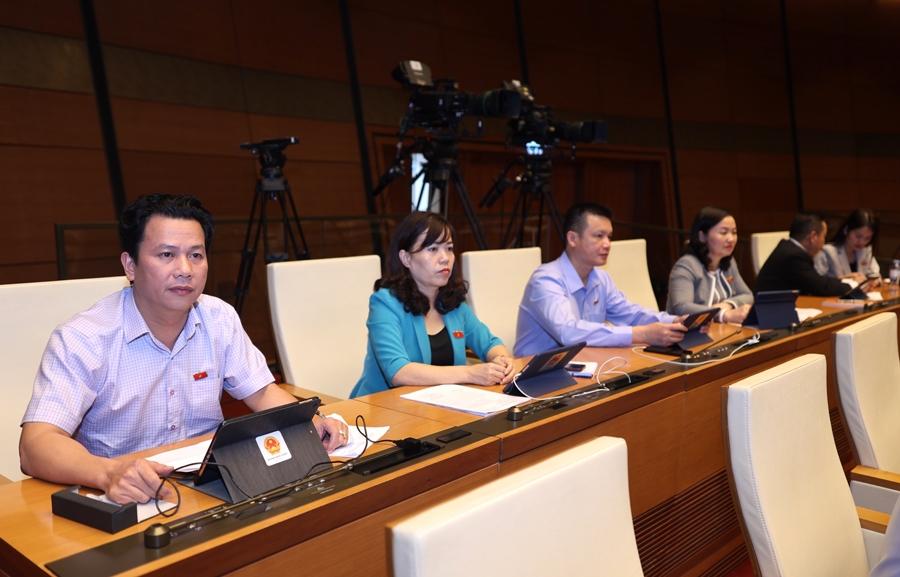 Đoàn ĐBQH Hà Giang dự phiên thảo luận về dự thảo Luật Thanh tra (sửa đổi)
