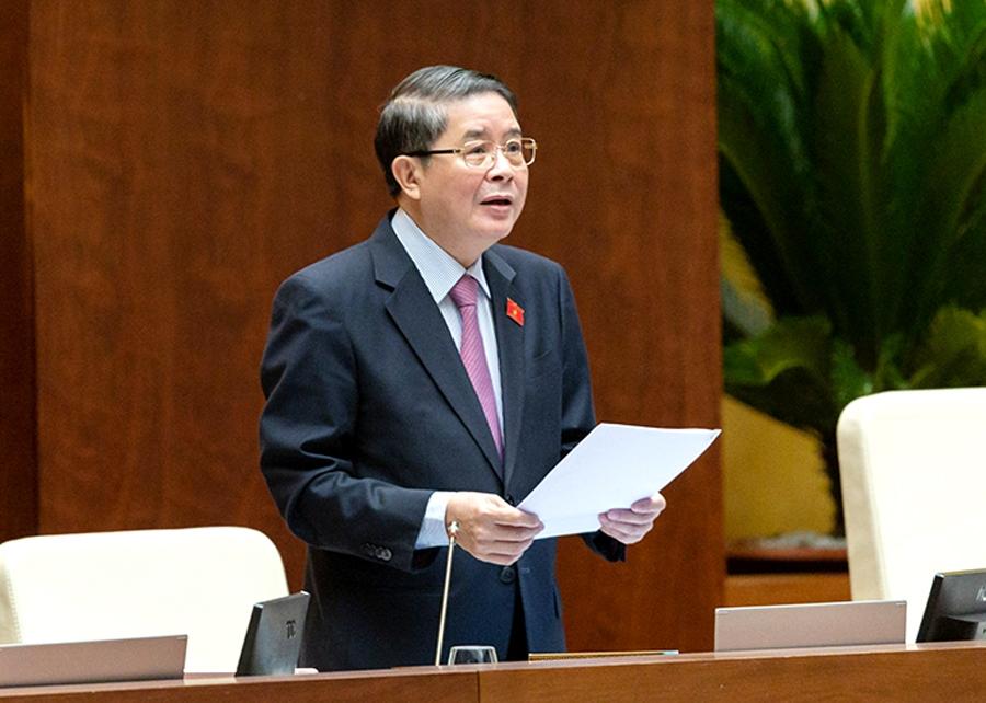 Phó Chủ tịch Quốc hội Nguyễn Đức Hải điều hành phiên thảo luận