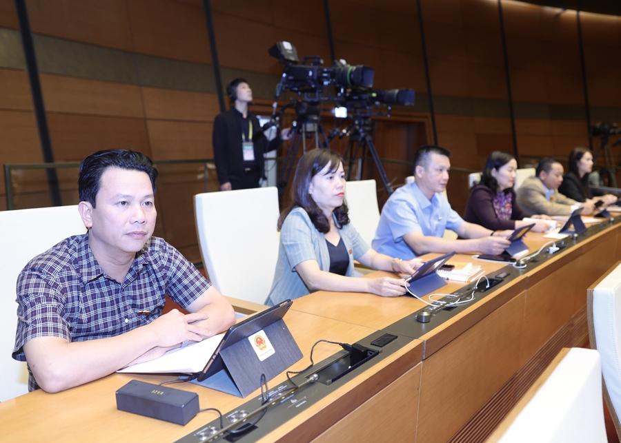 Đoàn ĐBQH Hà Giang tham dự phiên thảo luận