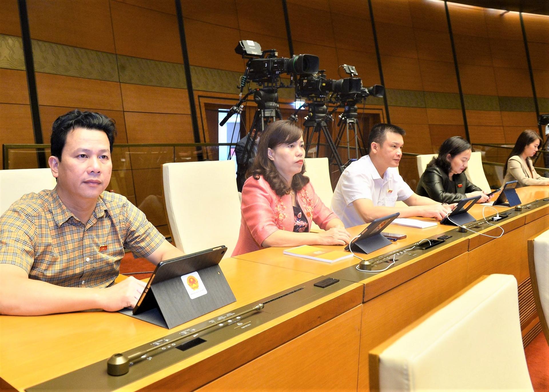 Đoàn ĐBQH tỉnh Hà Giang tại phiên thảo luận