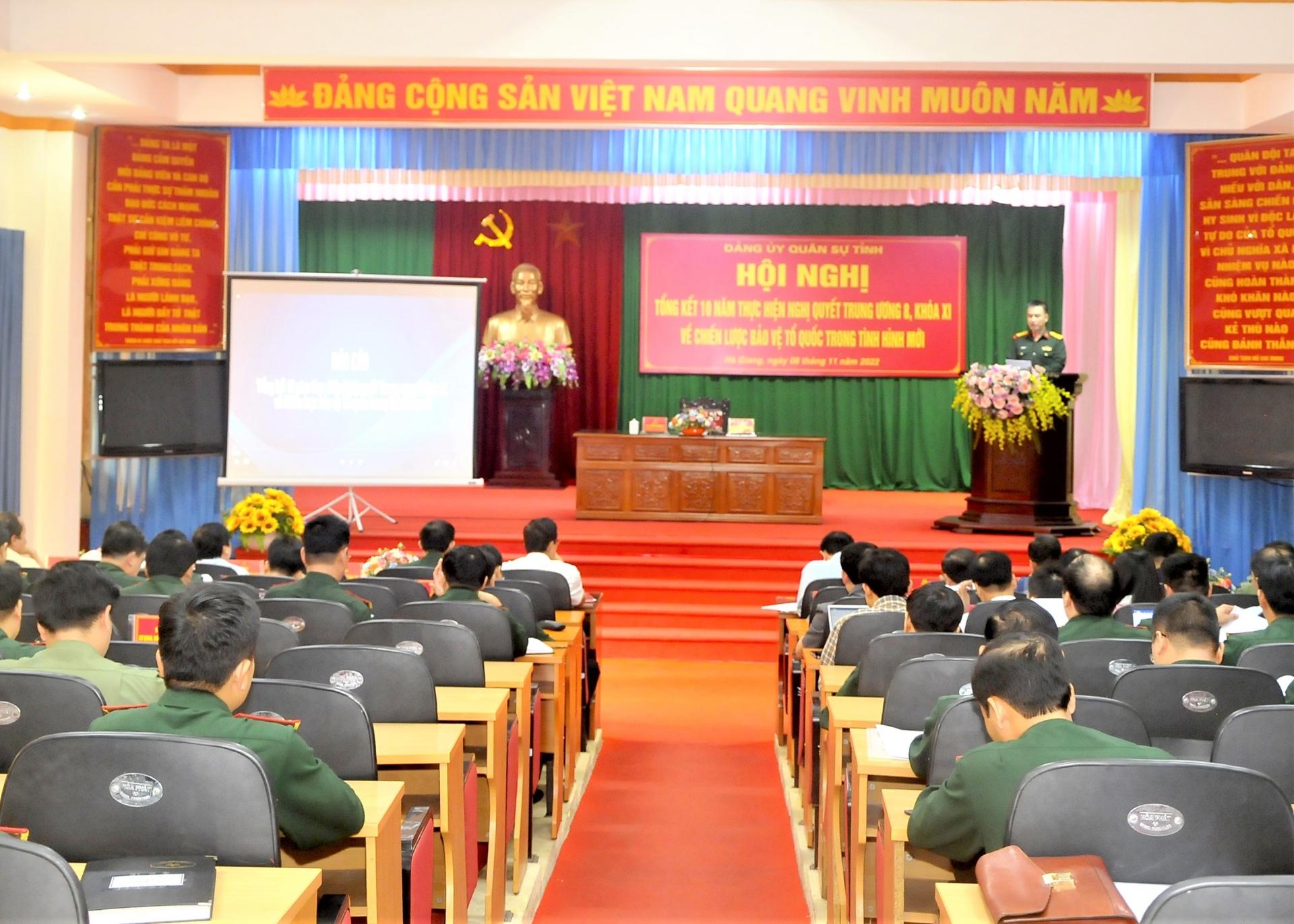 Toàn cảnh hội nghị.