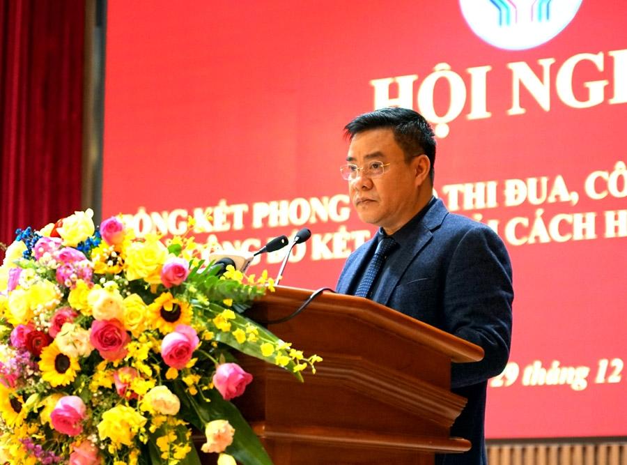 Phó Chủ tịch Thường trực UBND tỉnh Hoàng Gia Long phát động phong trào thi đua năm 2023.