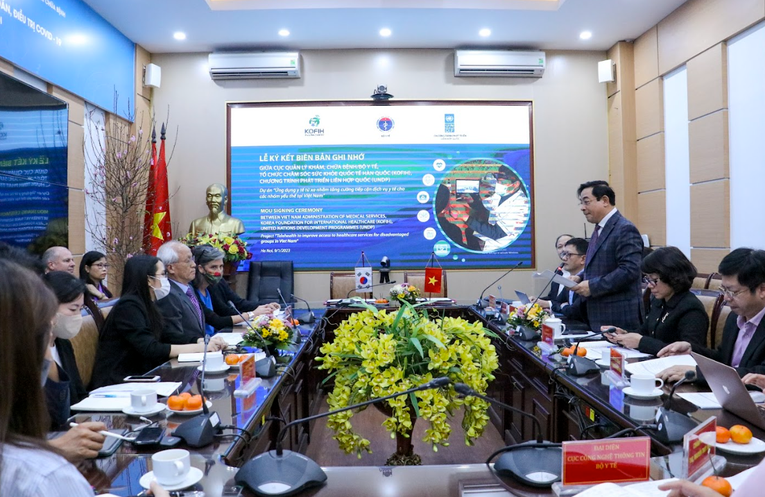 Hàn Quốc và UNDP triển khai dự án y tế 3,2 triệu USD tại Việt Nam ảnh 1