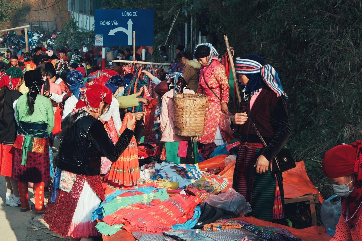 Ha Giang weekend flea market is a unique tradition in Vietnam’s northern highlands