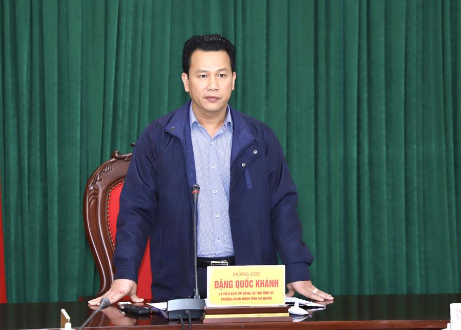 Bí thư Tỉnh ủy Đặng Quốc Khánh chỉ đạo giải quyết các kiến nghị của công dân
