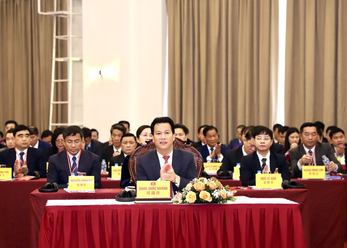 Đoàn đại biểu tỉnh Hà Giang tham dự hội nghị