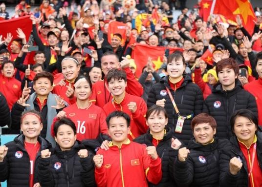 Hành trình của đội tuyển nữ Việt Nam nhận được sự quan tâm lớn của người hâm mộ