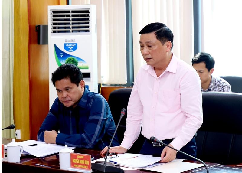 Trưởng Ban Tổ chức Tỉnh ủy Nguyễn Minh Tiến đề nghị cần tính toán kỹ lưỡng việc tham gia của lực lượng tự vệ trên địa bàn thành phố trong phối hợp tham gia diễn tập KVPT.