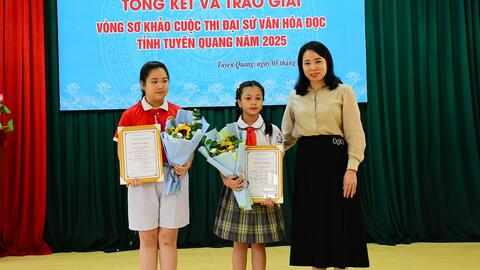 Tổng kết và trao giải cuộc thi Đại sứ văn hóa đọc tỉnh Tuyên Quang năm 2025