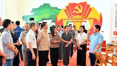 Tuyên Quang hoàn tất công tác chuẩn bị, hướng tới Đại hội Đảng bộ tỉnh lần thứ I thành công