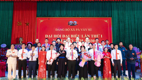 Đại hội Đảng bộ xã Pà Vầy Sủ: Khẳng định vị thế mới sau sáp nhập và quyết tâm đạt mức phát triển khá toàn diện