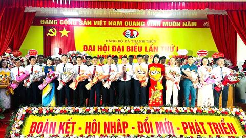 Đảng bộ xã Thanh Thủy tự tin bước vào nhiệm kỳ 2025-2030