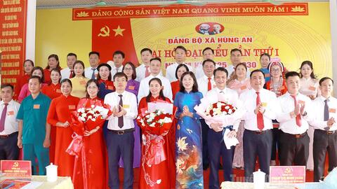 Đại hội Đảng bộ xã Hùng An xác định mục tiêu xây dựng địa phương vững mạnh toàn diện