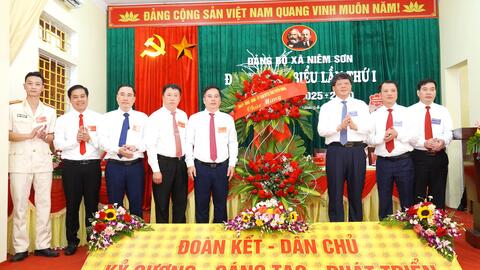 Đảng bộ xã Niêm Sơn bước vào nhiệm kỳ mới với quyết tâm đổi mới, phát triển