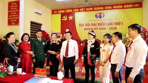 Đảng bộ xã Lao Chải nhiệm kỳ mới: Phát huy nội lực, vững vàng nơi phên dậu Tổ quốc