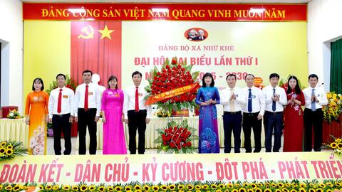 Đại hội Đảng bộ xã Nhữ Khê lần thứ I: Dấu mốc mở ra chặng đường phát triển mới