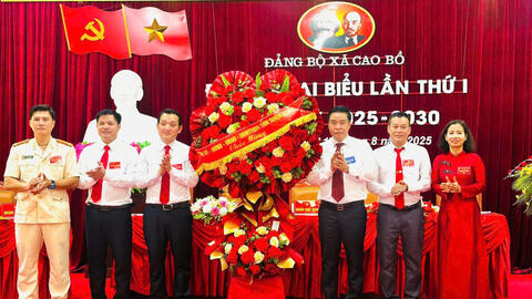 Đại hội Đại biểu Đảng bộ xã Cao Bồ lần thứ I, nhiệm kỳ 2025 - 2030: Đoàn kết, đổi mới và phát triển