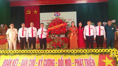 Đại hội đại biểu Đảng bộ xã Hùng Đức lần thứ I, nhiệm kỳ 2025-2030 thành công tốt đẹp