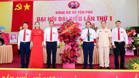 Đại hội Đảng bộ xã Yên Phú lần thứ I: Khơi dậy khát vọng phát triển, xây dựng xã nông thôn mới bền vững