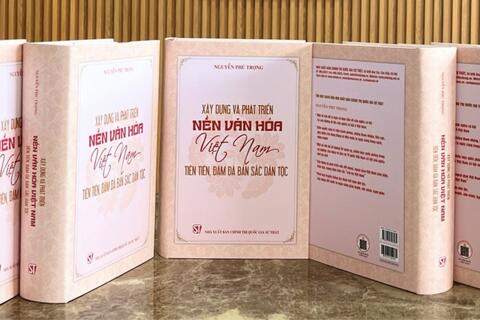 Ra mắt cuốn sách của Tổng Bí thư Nguyễn Phú Trọng về xây dựng văn hóa Việt Nam