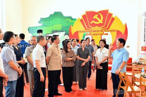 Tuyên Quang hoàn tất công tác chuẩn bị, hướng tới Đại hội Đảng bộ tỉnh lần thứ I thành công
