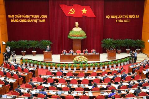 Khai mạc Hội nghị lần thứ 13, Ban Chấp hành Trung ương Đảng khoá XIII