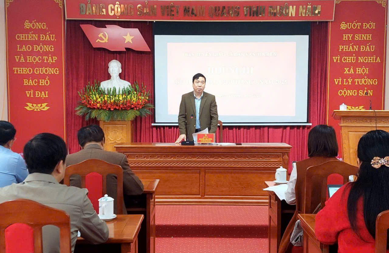 Hội nghị giao ban báo chí tháng 3 năm 2025