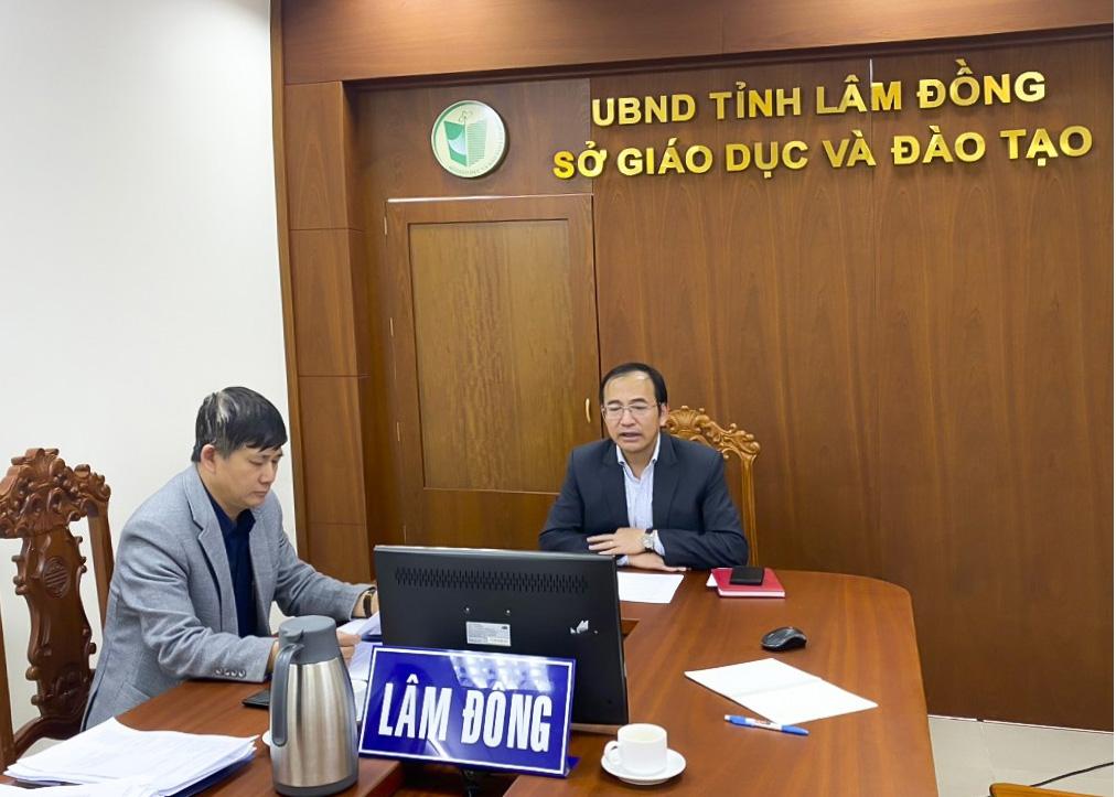 Ông Trần Đức Lợi, Phó Giám đốc Sở GDĐT Lâm Đồng phát biểu