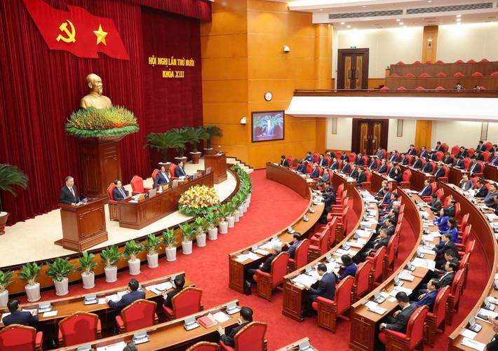 Toàn cảnh Hội nghị Trung ương 10 khóa XIII