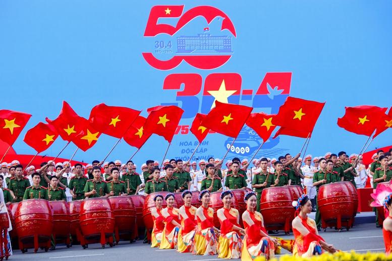 TRỰC TIẾP: Kỷ niệm trọng thể 50 năm Giải phóng miền Nam, thống nhất đất nước- Ảnh 7.